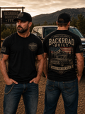 Backroad Built Forged Flag Tee
