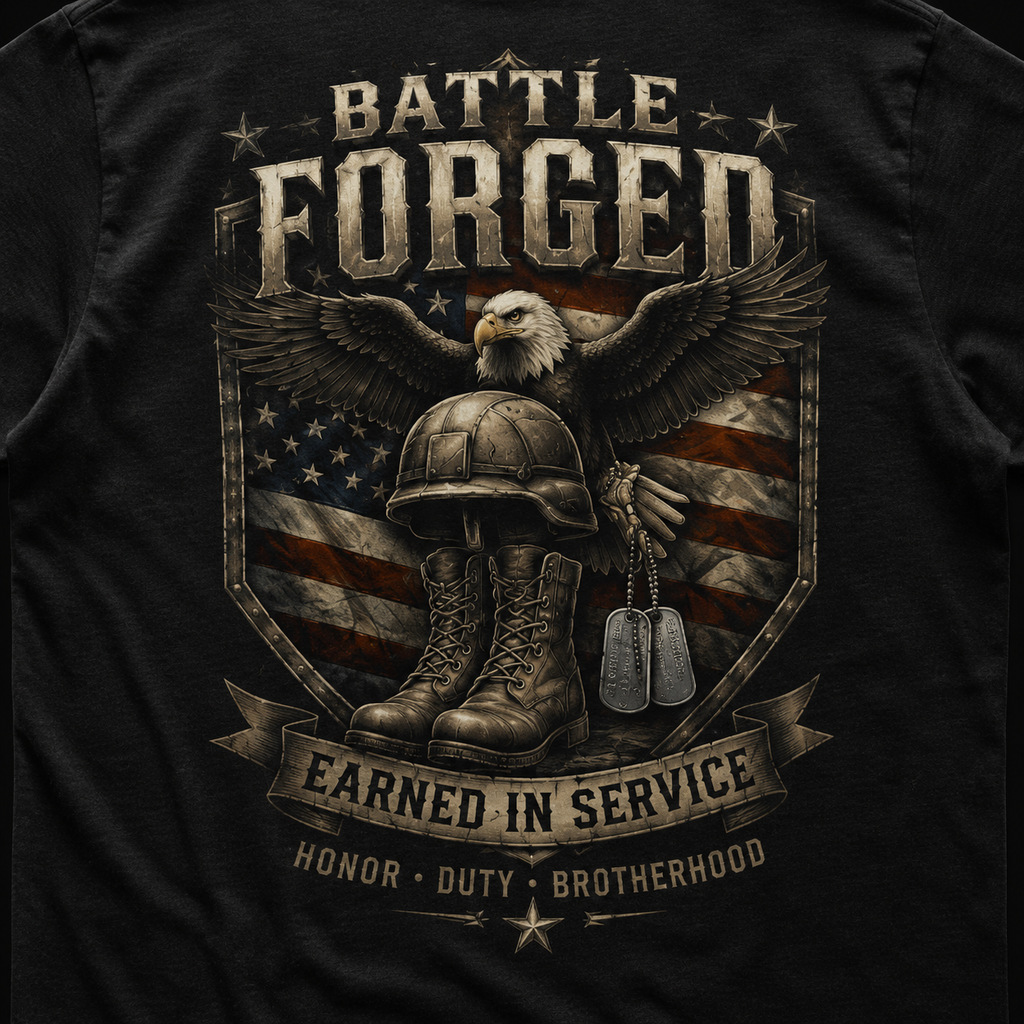 Battle Forged Flag Tee