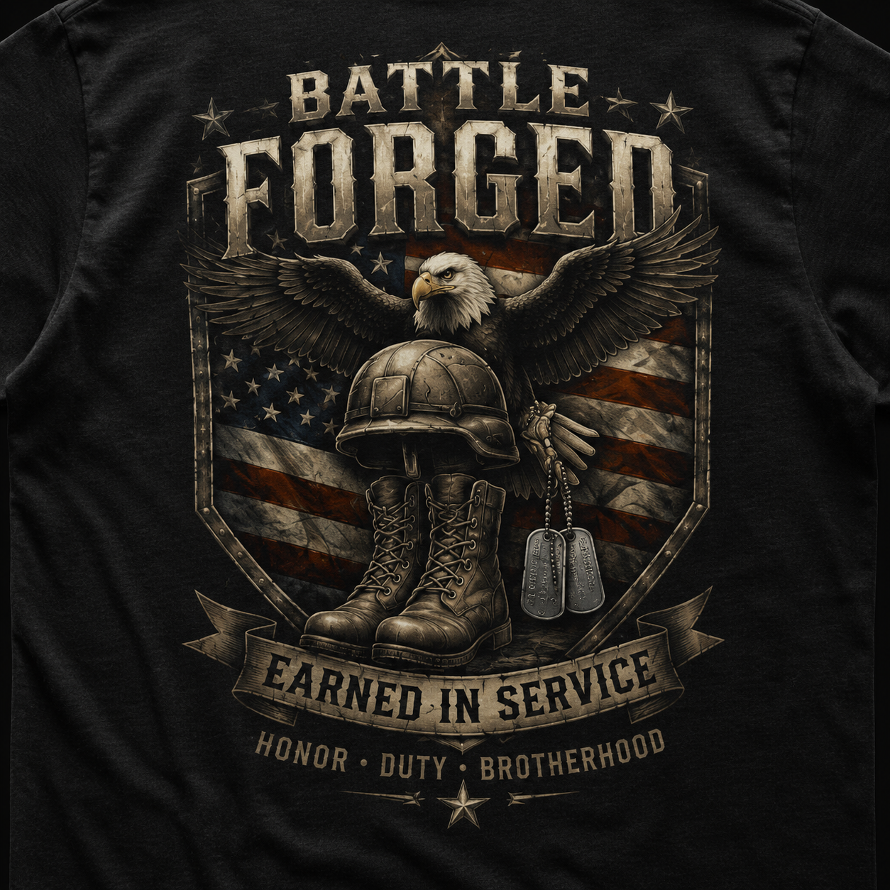Battle Forged Flag Tee