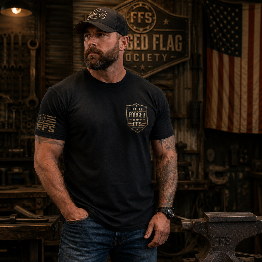 Battle Forged Flag Tee