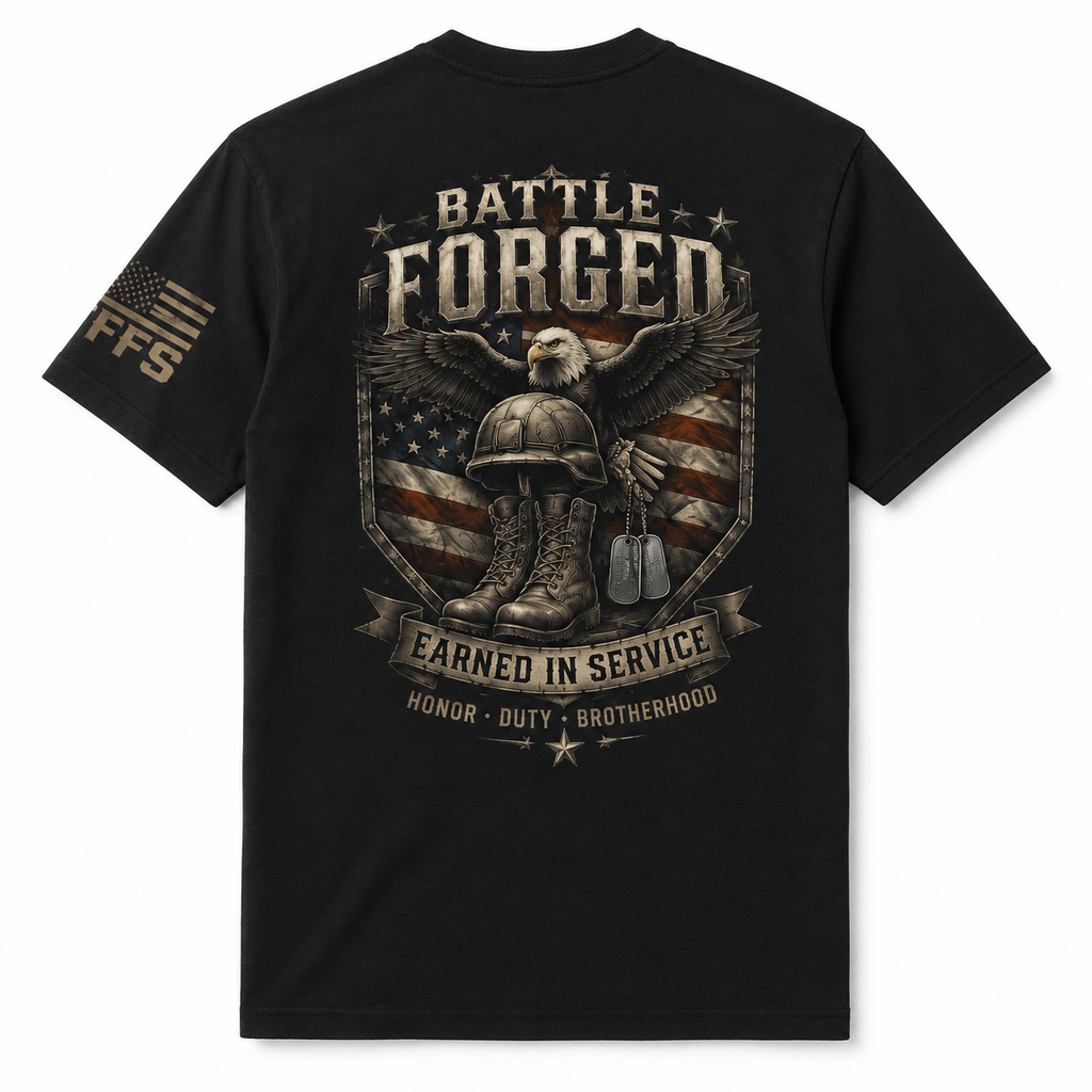 Battle Forged Flag Tee