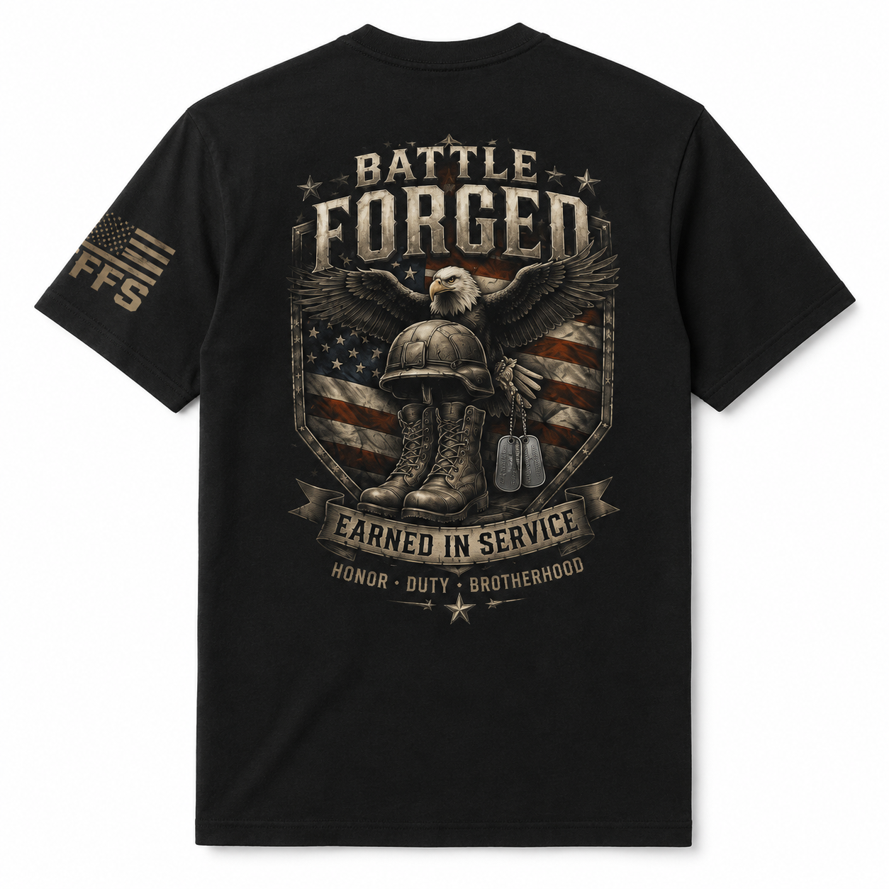 Battle Forged Flag Tee