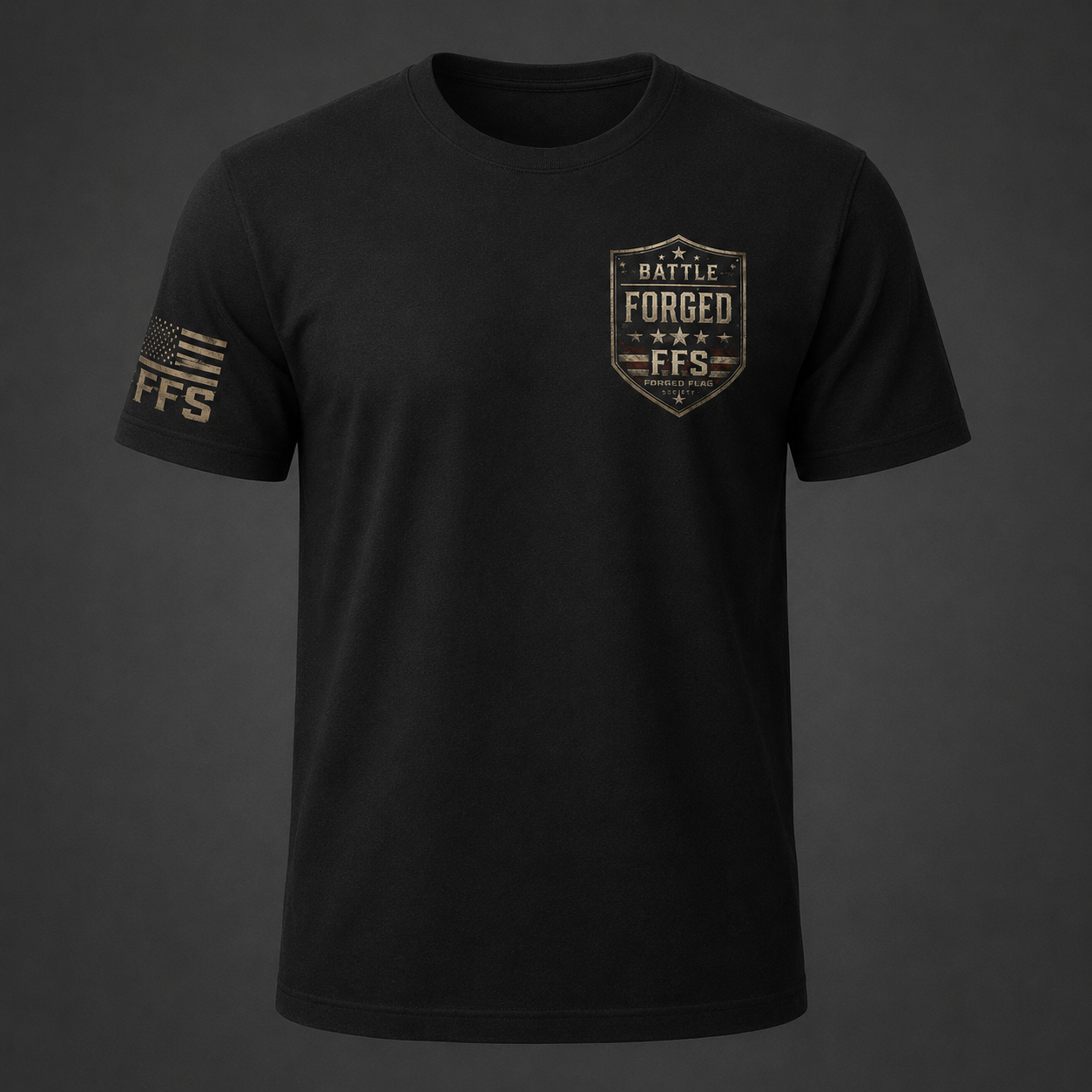 Battle Forged Flag Tee