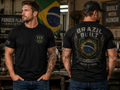 Brazil Built Forged Flag Tee
