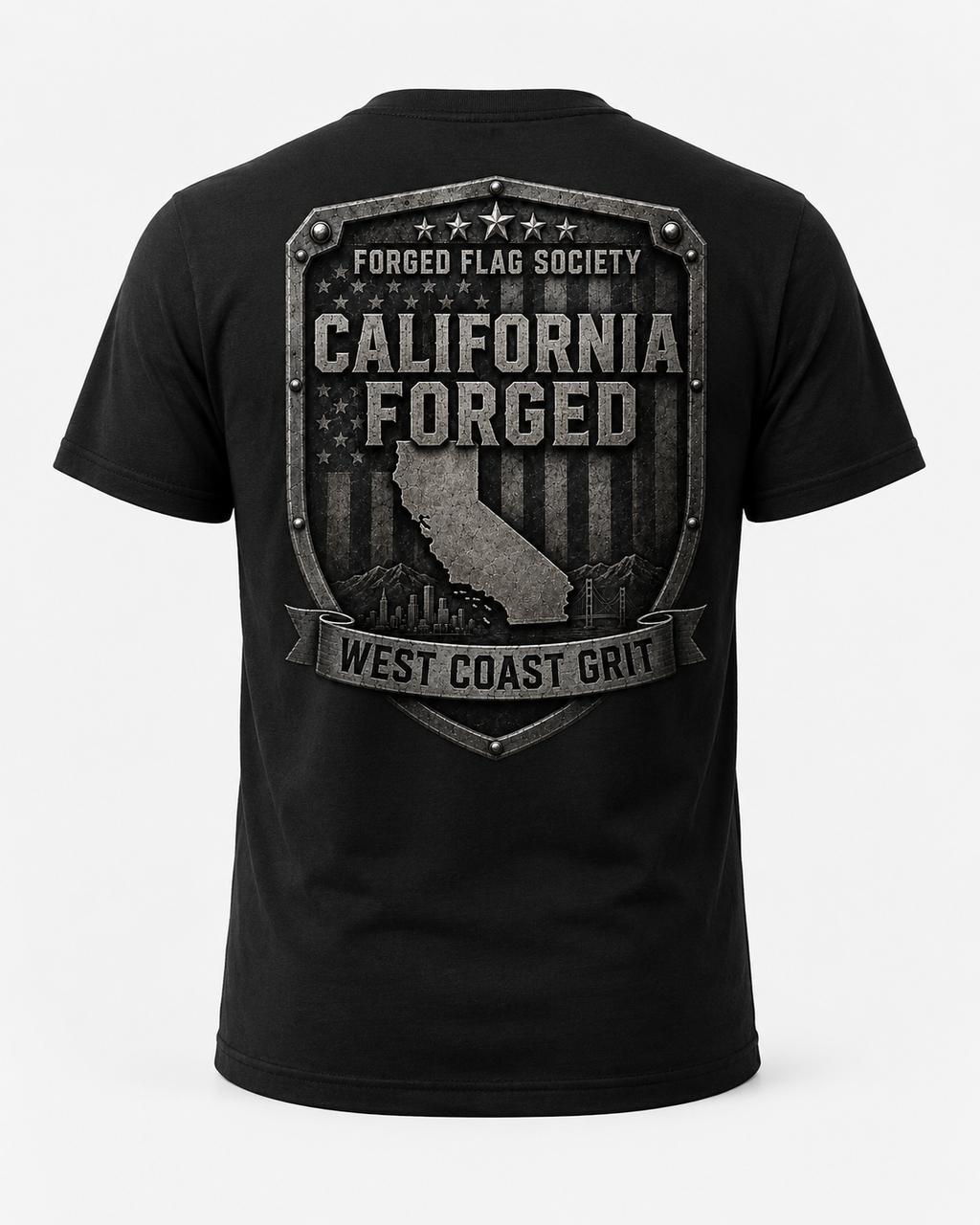 California Forged Flag Tee