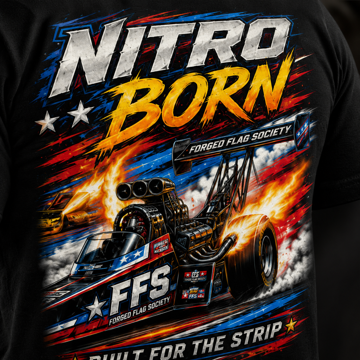 Nitro Born Forged Flag Tee