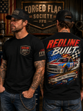 Redline Built Forged Flag Tee