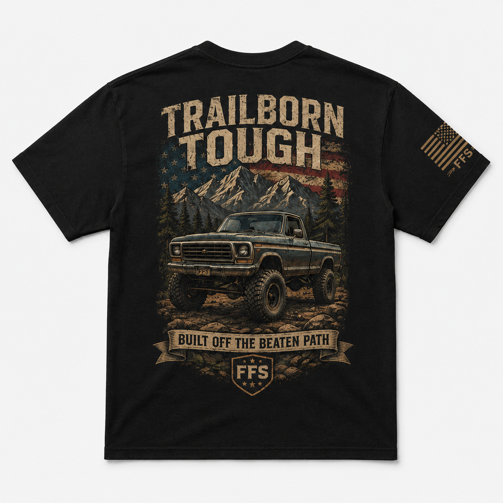 Trailborn Tough Forged Flag Tee