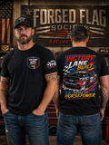Victory Lane Built Forged Flag Tee