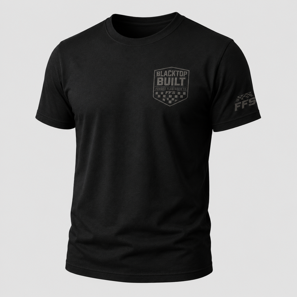 Blacktop Built Forged Flag Tee