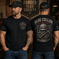 No Quit Shift Forged Flag Tee