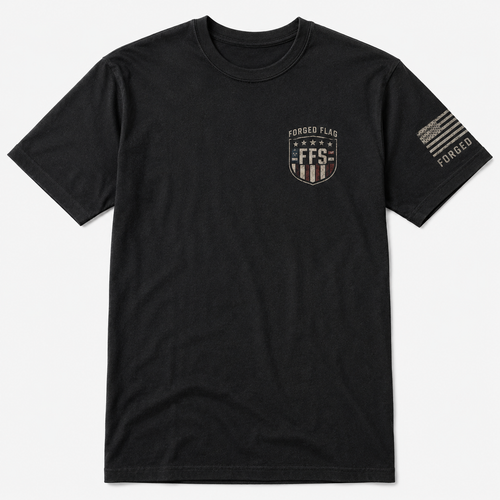 Built On Freedom Forged Flag Tee