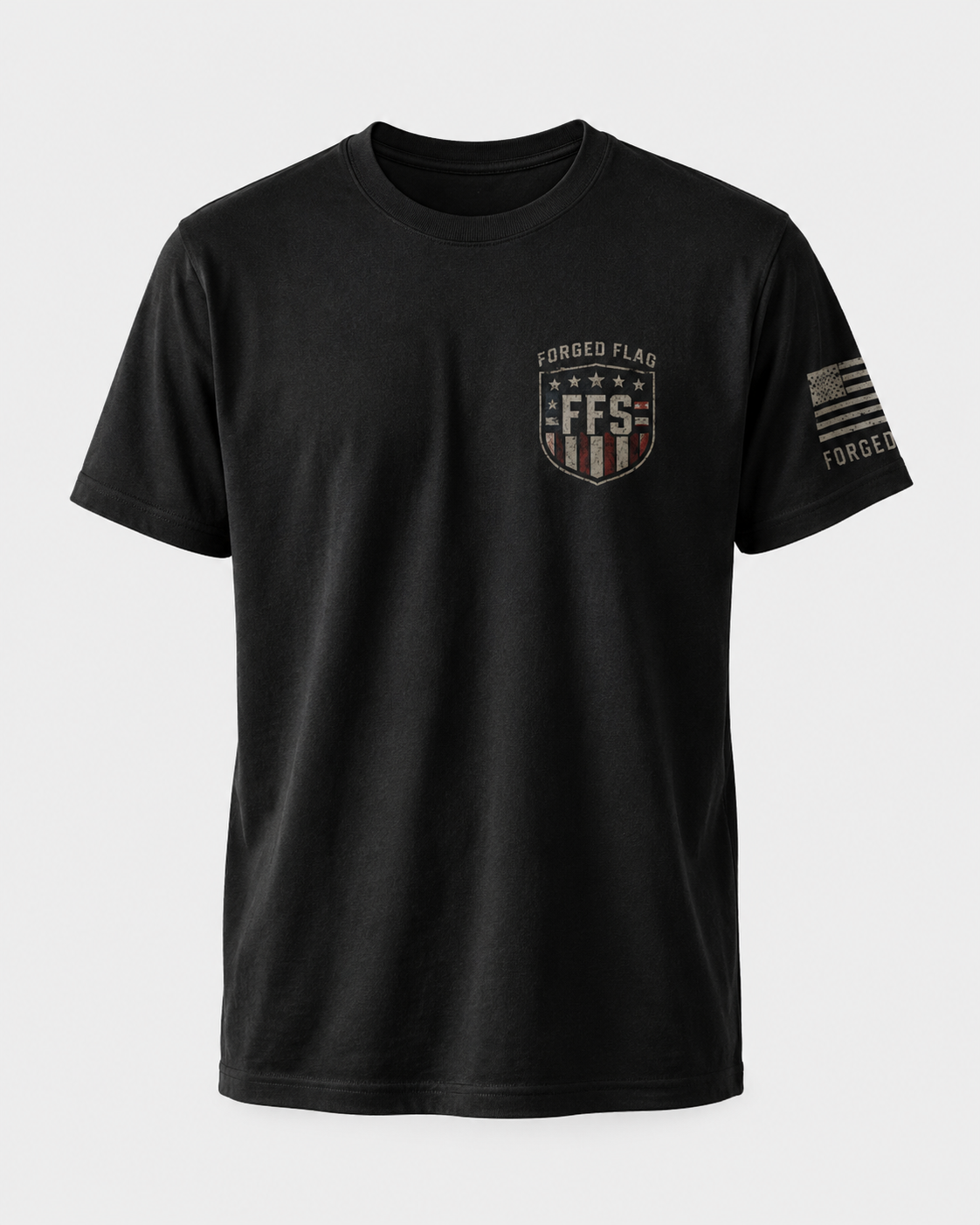 Built On Freedom Forged Flag Tee