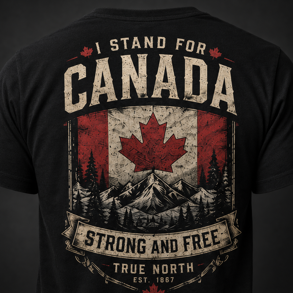 Canada Forged Flag Tee