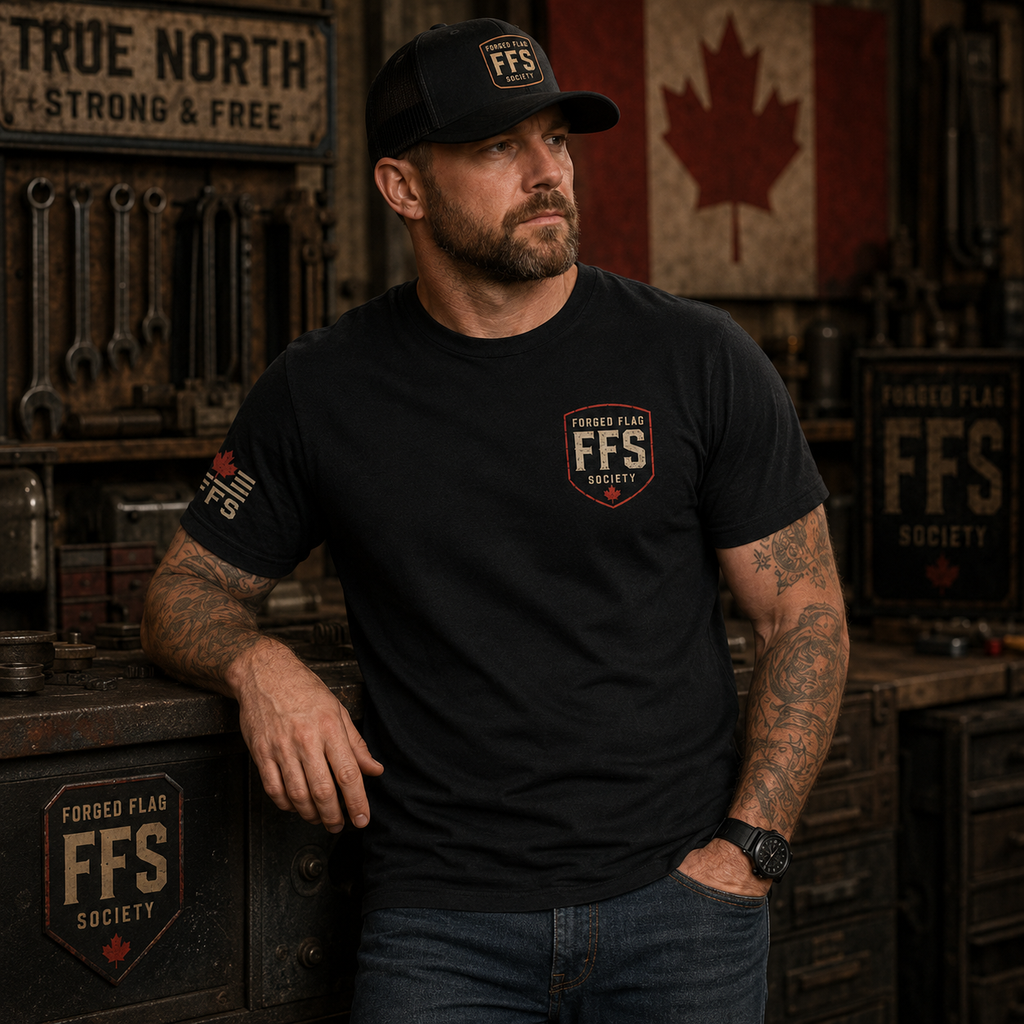 Canada Forged Flag Tee