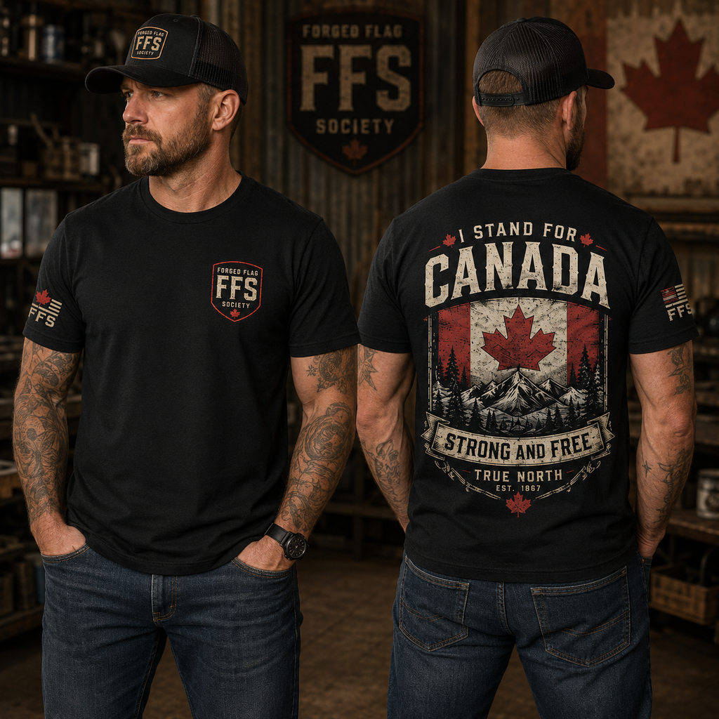 Canada Forged Flag Tee