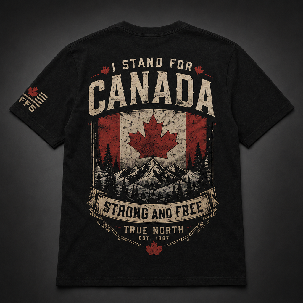 Canada Forged Flag Tee