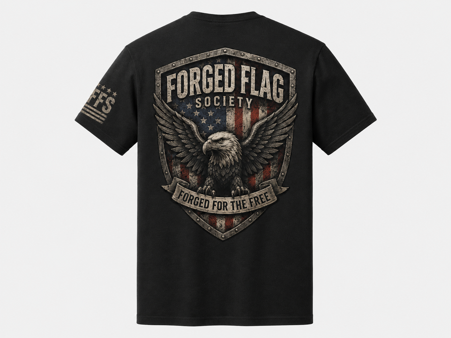 Forged Flag Society Eagle Crest Tee