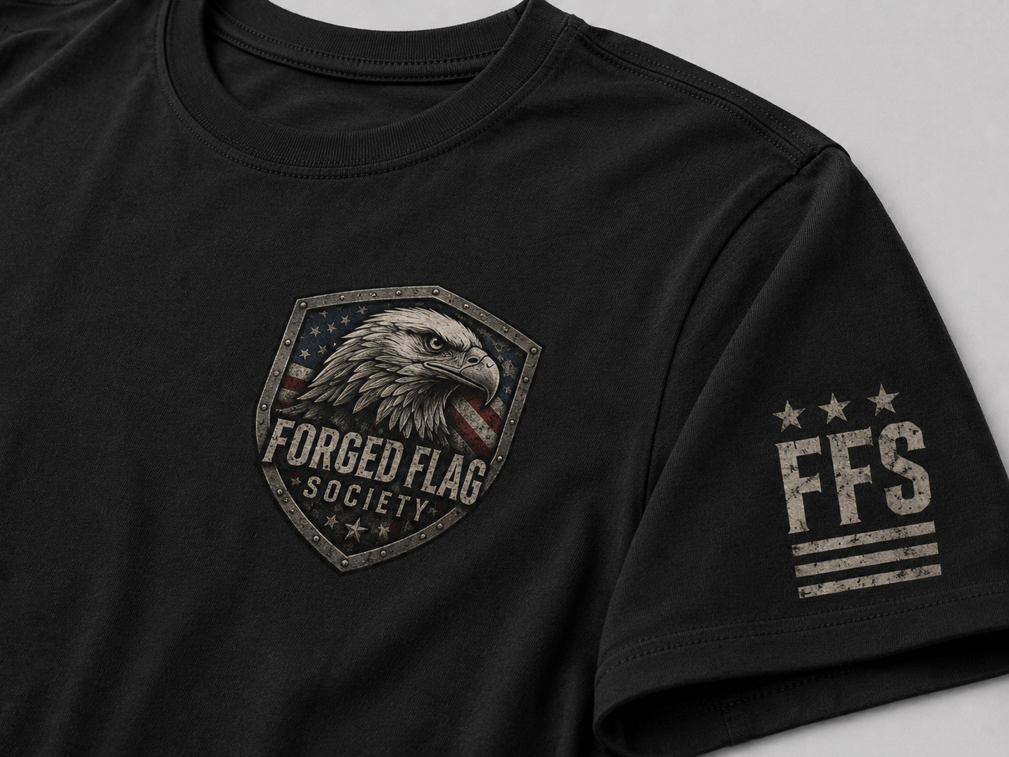 Forged Flag Society Eagle Crest Tee