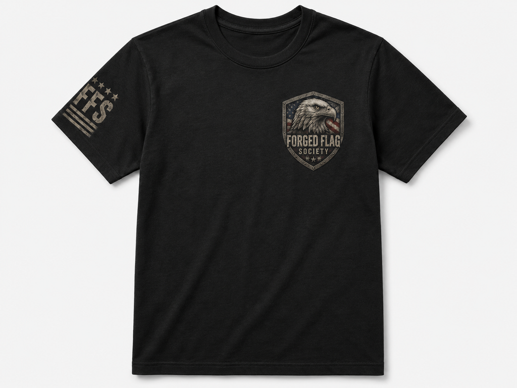Forged Flag Society Eagle Crest Tee