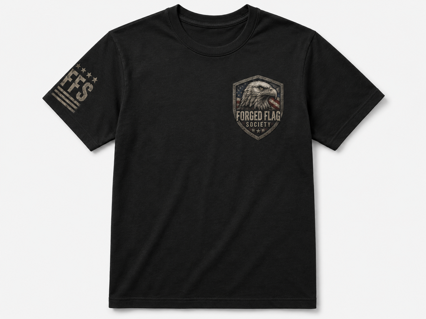 Forged Flag Society Eagle Crest Tee