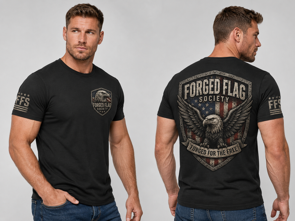 Forged Flag Society Eagle Crest Tee
