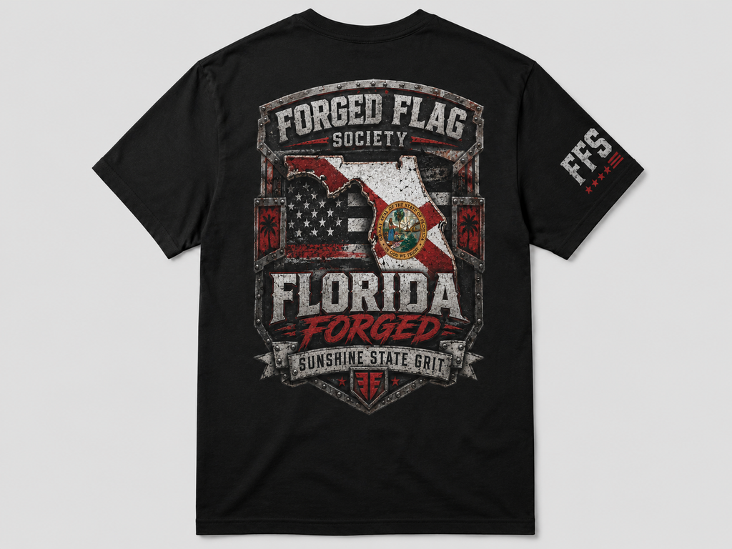 Florida Forged Flag Tee