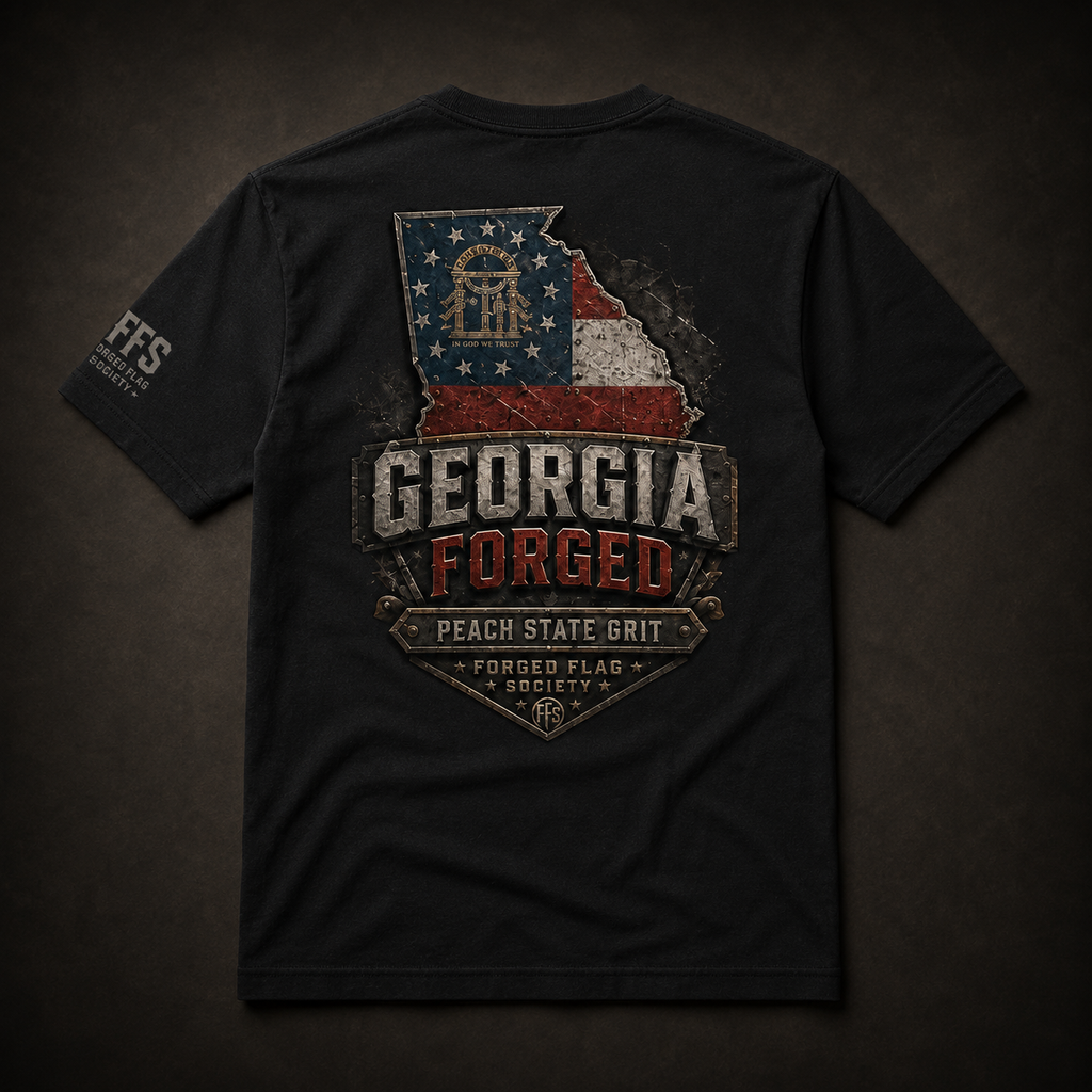Georgia Forged Flag Tee