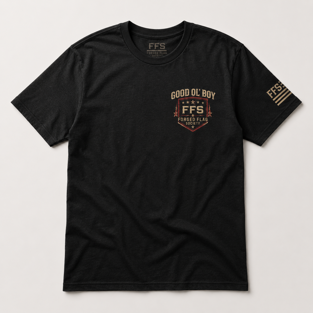Good Ol' Boy Forged Flag Tee