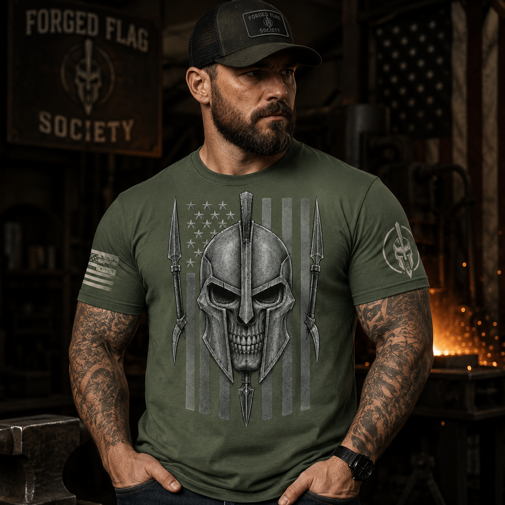 Forged Flag Society Iron Spartan Tee