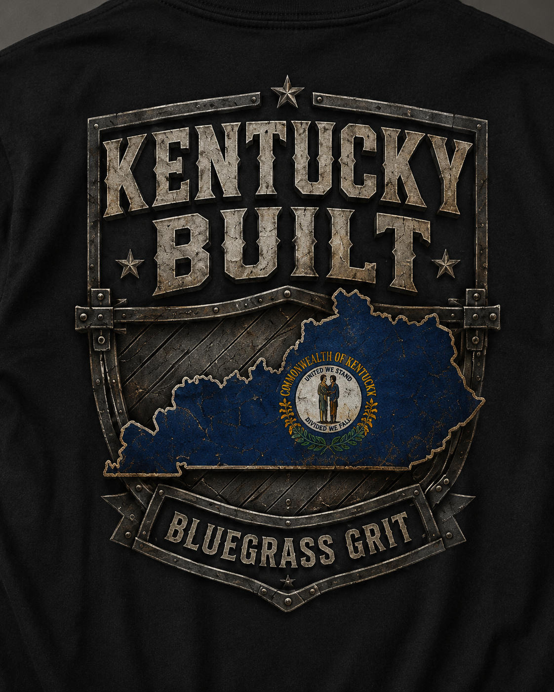 Kentucky Built Forged Flag Tee