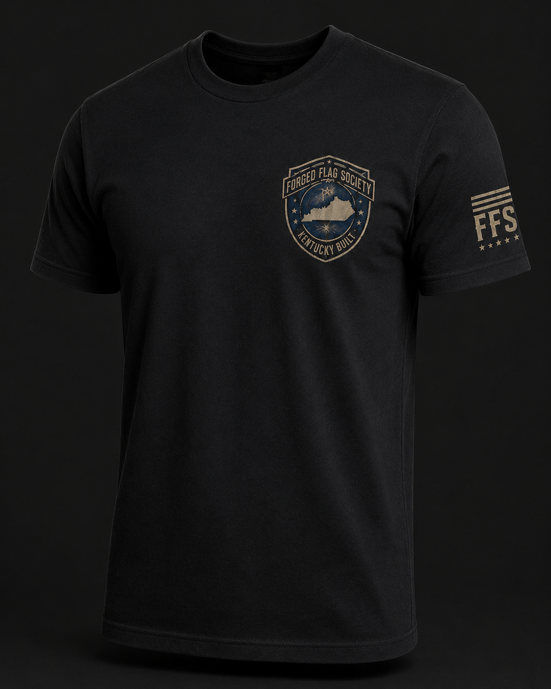 Kentucky Built Forged Flag Tee