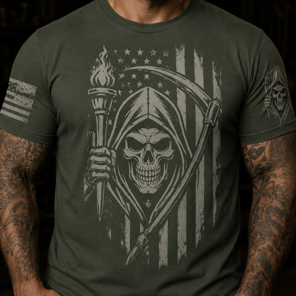 Liberty Reaper Forged Flag Tee