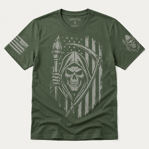 Liberty Reaper Forged Flag Tee