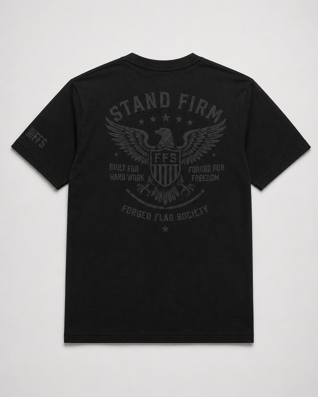 Hold Strong Forged Flag Tee