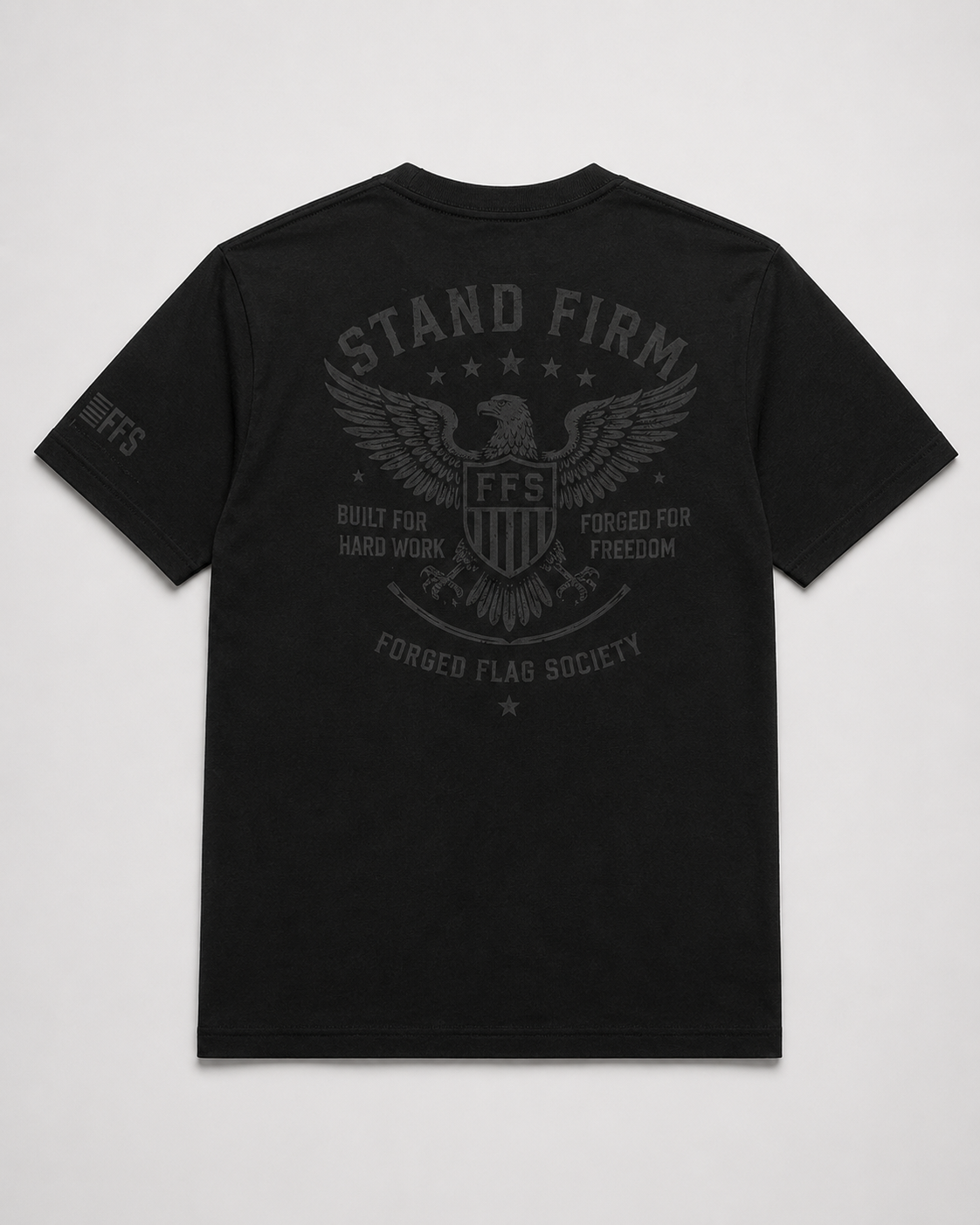Hold Strong Forged Flag Tee
