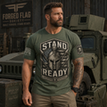 Stand Ready Forged Flag Tee